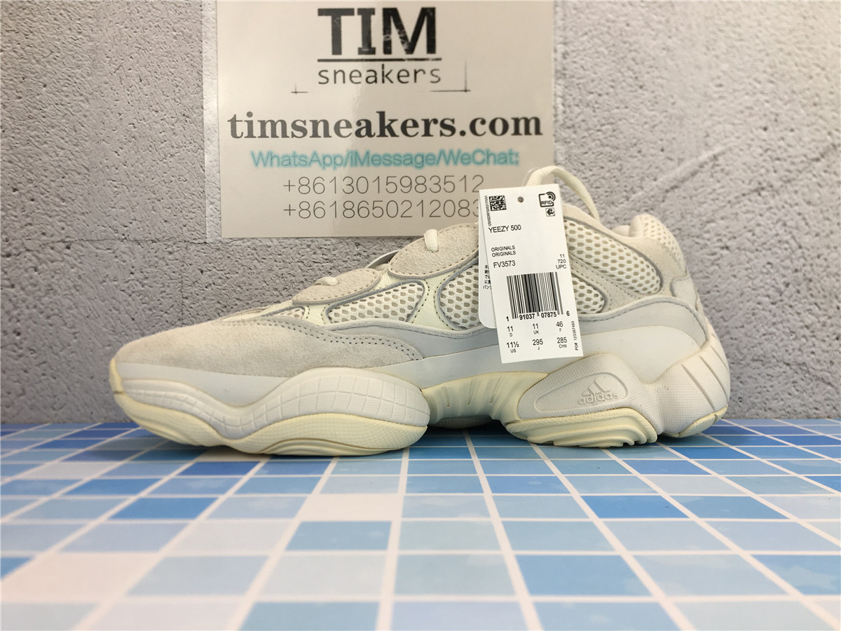 Yeezy 500 Bone White FV3573